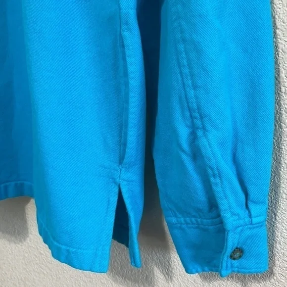 Byrkit Inc NWT Teal Blue Long Sleeve Shirt - Picture 7 of 16